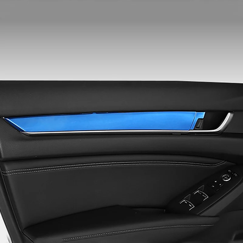 Карманго для Honda Accord 10th Автомобильная внутренняя дверная ручка панель накладка хромированная накладка рамка наклейка интерьерные аксессуары