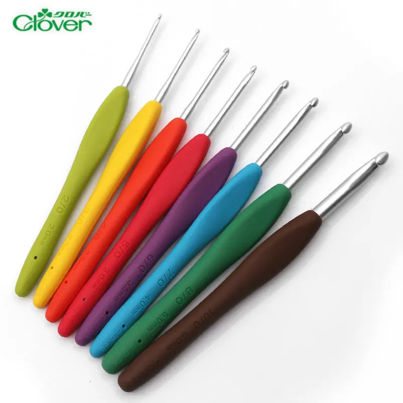 Clover Crochet Hooks Set Knitting Needles Set Needle Crochet Clover Knitting Hook Crochet Clover Needle Kit