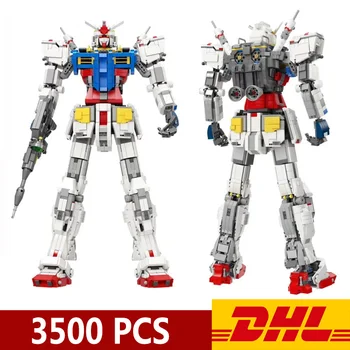 

MOC Series Japanese Anime Gundam 1: 60 Classic Model Building Blocks 18K-RX78-2 3500Pcs Robot Toy Kid Christmas Gift