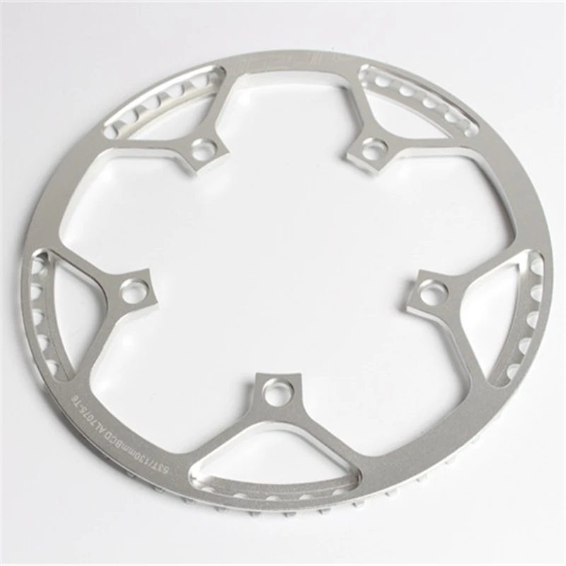 Road Folding Bike Crankset crank arm 170 single Chainring 45//47//53//56//58T Guard