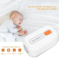 2000mAh Ventilation Disinfector Sterilizer Cleaner Air Disinfection Machine Quiet Operation Household Air Purifier Anti Smoke