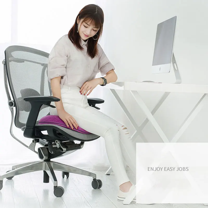 

New Premium Memory Foam Seat Cushion Car Office Chair Cushion Pad For Orthopedic Tailbone Sciatica Lower Back Pain Relief J27