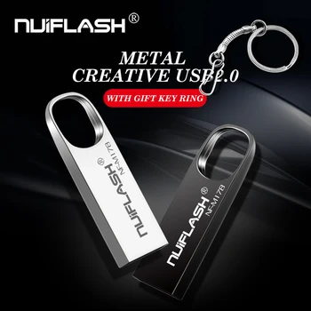 

Metal USB Flash Drive USB 2.0 Key Chain Pen Drive 128GB 64GB 32GB 16GB 8GB 4GB USB Stick Pendrives