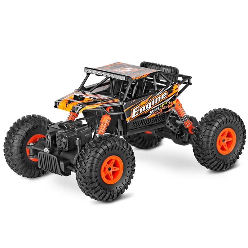 

2.4GHz 4WD Radio Control Machine 1/18 Waterproof Off-Road Buggy Remote Control Vehicles Climbing RC Car Toys For Kids Gifts