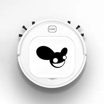 

Smart Vacuum Cleaners Robot 3 in 1 1800Pa USB Auto Sweeping Dry Wet Mop Strong Suction Sweeper Music Rock Bands Deadmau5