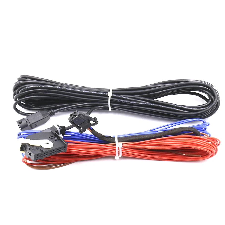 Жгут проводов для камеры заднего вида RCD510 RNS315 RNS510 VW JETTA M5 MK6 TIGUAN RGB|Кабели адаптеры