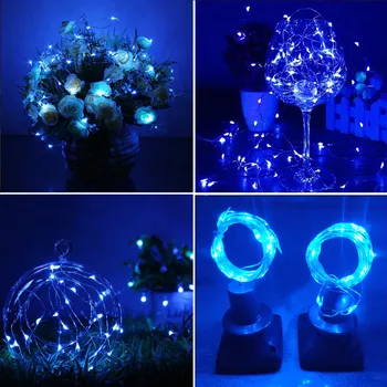 

2020 New 1Pcs Solar Energy Cork Shaped LED Light Starry Light Wine Bottle Lamp Decor #YC106