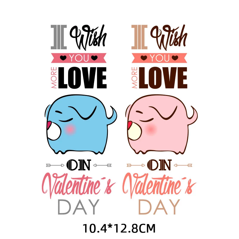 169 Iron On Patches Cartoon Dog Boy/girl Heat Transfers Stickers For Stripes Clothes Decor DIY Kids Patch Washable Print Applique F - Цвет: 169