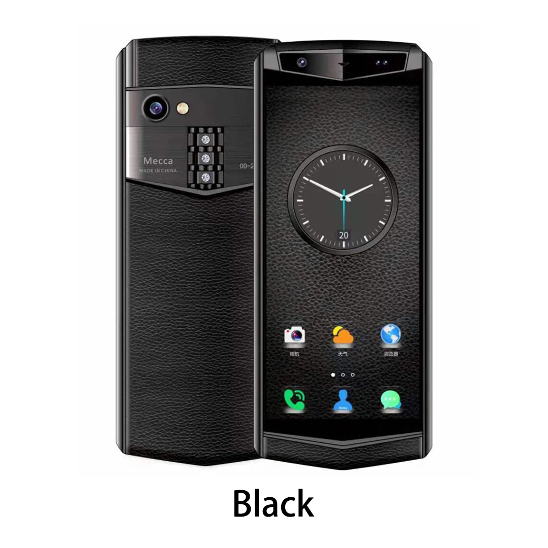 Anica M17S Карманный Android 4G-LTE смартфон 3,5 дюймов маленький кожаный мобильный телефон Google Play Store разблокированные сотовые телефоны