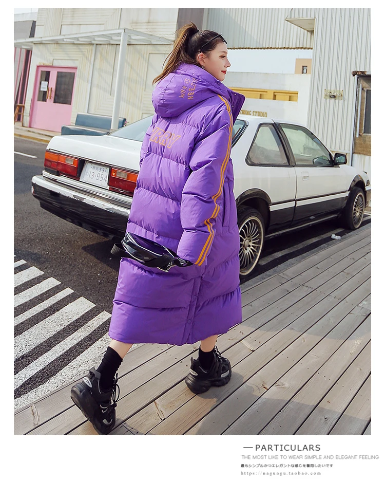 Новое зимнее пальто женские модные парки с принтом теплая верхняя одежда уличная куртка женская с капюшоном пальто плюс размер парка пальто