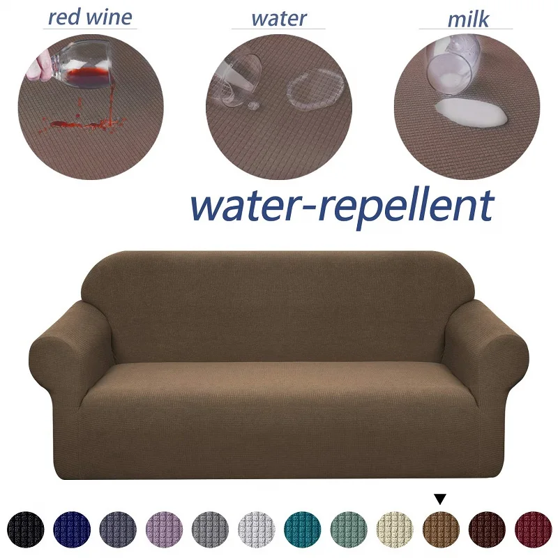 

Velvet Sofa Covers for Living Room Solid Sectional Sofa Cover Elastic Couch Cover Home Decor Fundas Sofa Slipover Polar Fleece