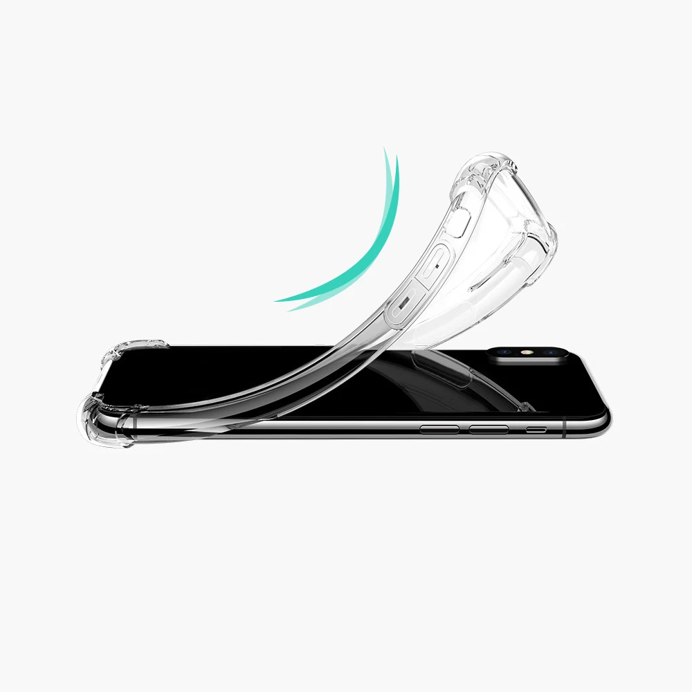 

TPU Phone Protective Case for iPhone X Cover 5.8 Inches Eco-friendly Stylish Portable Anti-scratch Anti-dust Durable