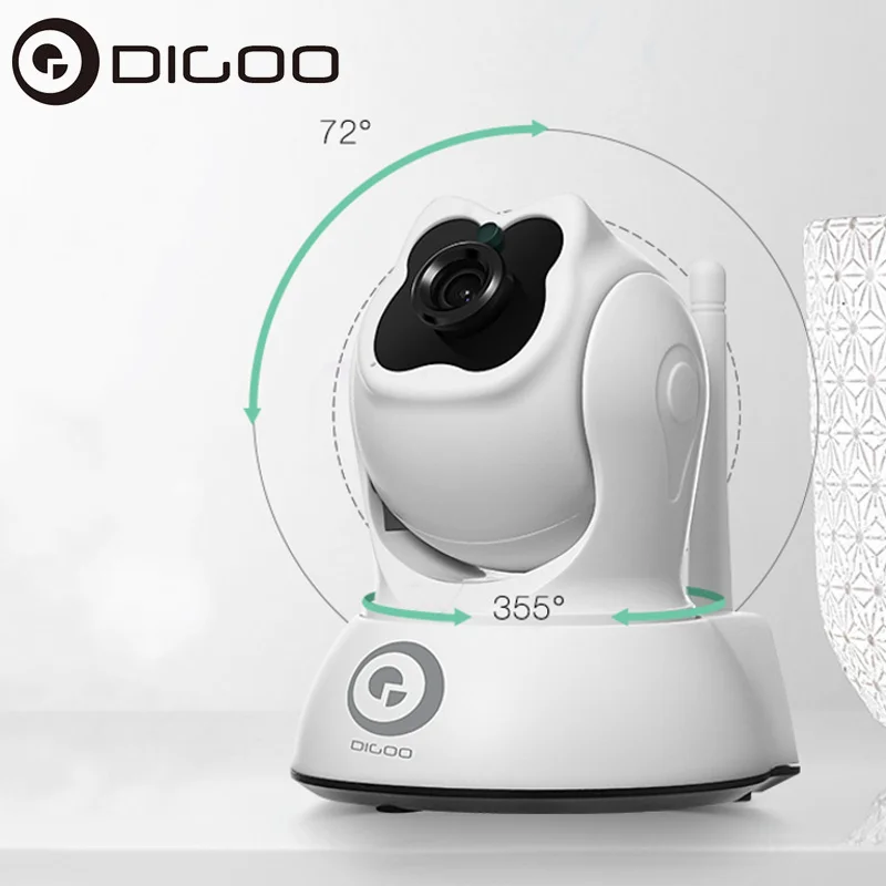 IP-камера DIGOO DG-BM01 720P HD для домашней системы безопасности Беспроводная мини-камера