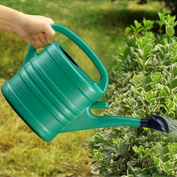 

Watering Can with Green 10 Litre 2 Gallons Garden Flower Water Bottle Watering Kettle with Handle Long Mouth