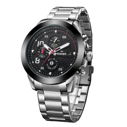 Classic Designer Mens Round Watches Quartz Watch Night Luminous Clock Waterproof Couple Wristwatch