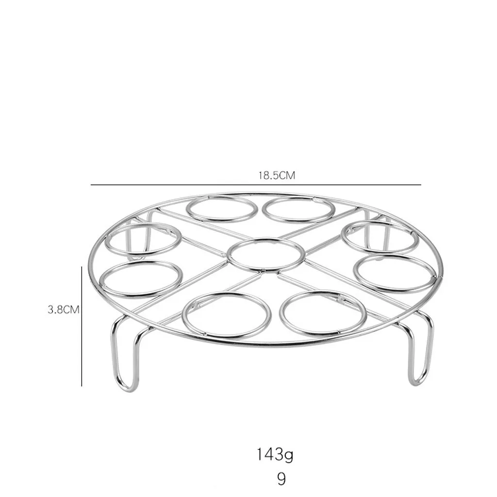 Пищевой кухонный нож из нержавеющей стали многофункциональная Паровая камера для яиц штатив паровой опорная стойка лоток аксессуары для кухни - Цвет: M