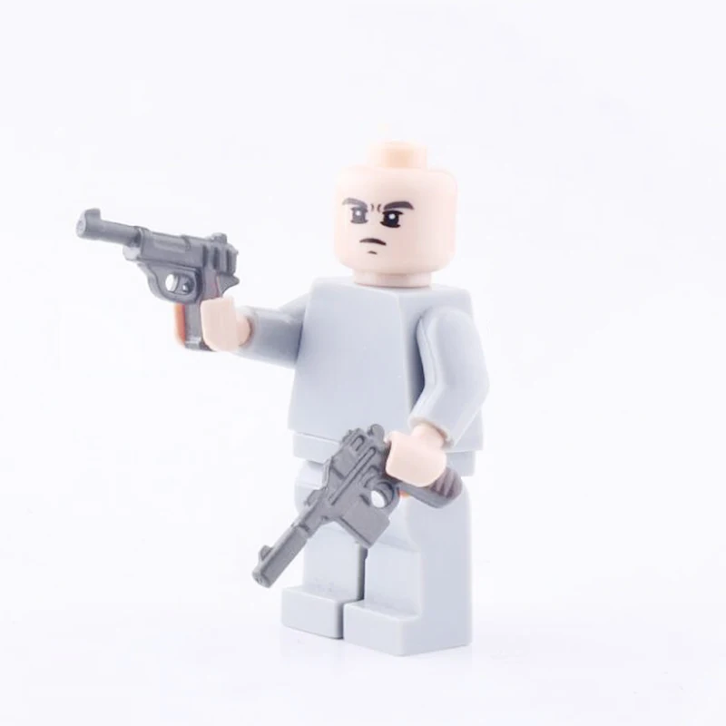 Набор строительных блоков для военного оружия Moc 5/10 шт. разные цвета аксессуары