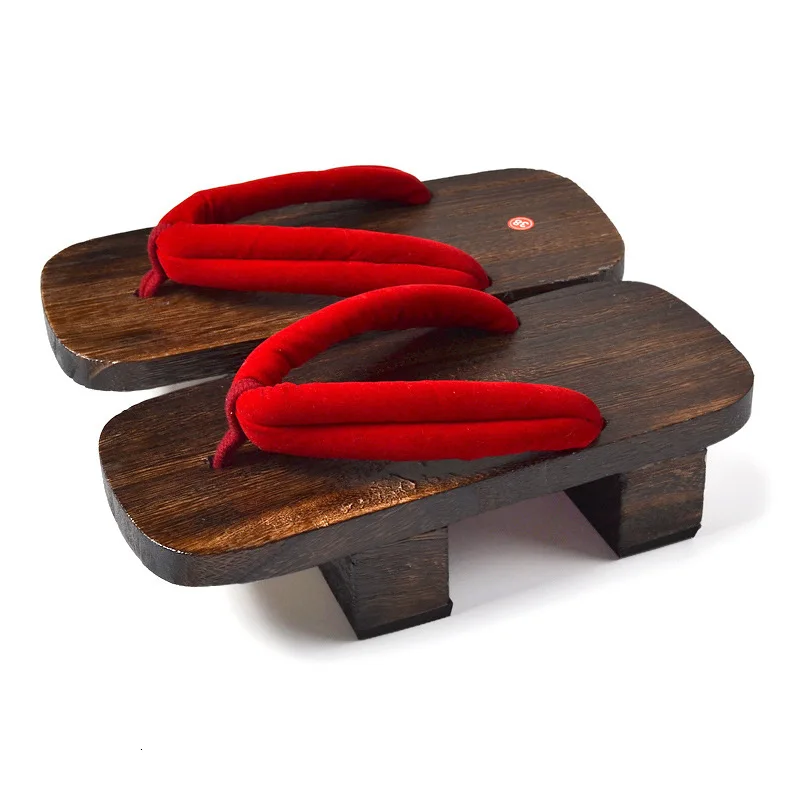

Summer Geta Clogs Women Man Japanese Traditional Flip Flops Paulownia Wooden Kimono Shoes Couple Matching Cosplay Outdoor Sandal