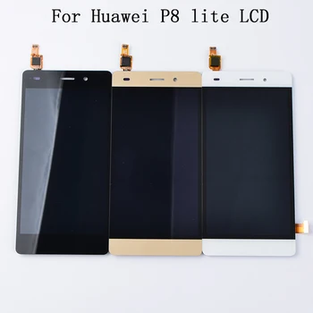 

Huawei P8 Lite LCD Display Touch Screen Digitizer Assembly With Frame Replacement ALE-L04 ALE-L21 For 5.0" Huawei P8 Lite LCD