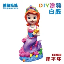 D001 [высота 21 см "пятьсот различных дополнительных DIY винил борьба не плохой негипсовая кукла цветной рисунок