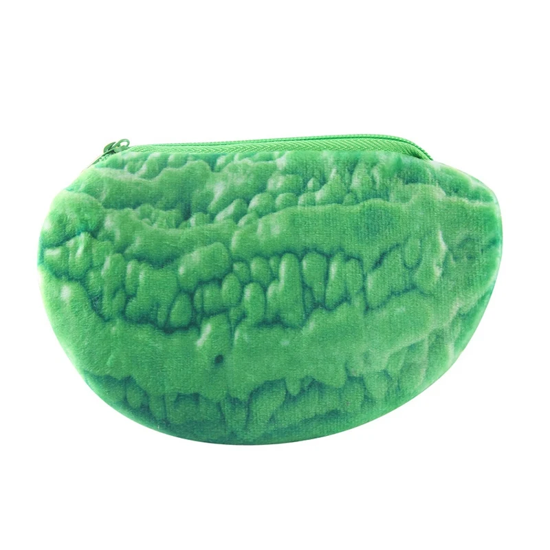 Милый мультяшный Кошелек для монет овощные Кошельки для монет 3D плюшевые мягкие сумки для денег морковь Кошельки для монет для подарков мини-кошелек