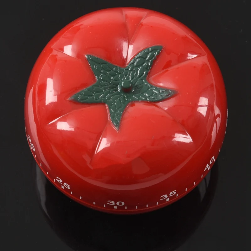 ELEG-Red cute tomatoes style 60 минут механический подсчет обратного приготовления кухня несессер будильник время