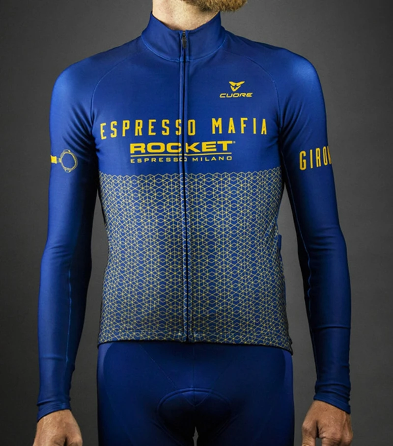 New Jersey outdoor winter cashmere production long-sleeved cycling clothing men's outdoor sports jacket