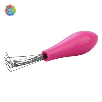 

Mini Hair Brush Combs Cleaner Embedded Tool Plastic Cleaning Remover Handle Tangle Hair Brush Hair Care Salon Styling Tools