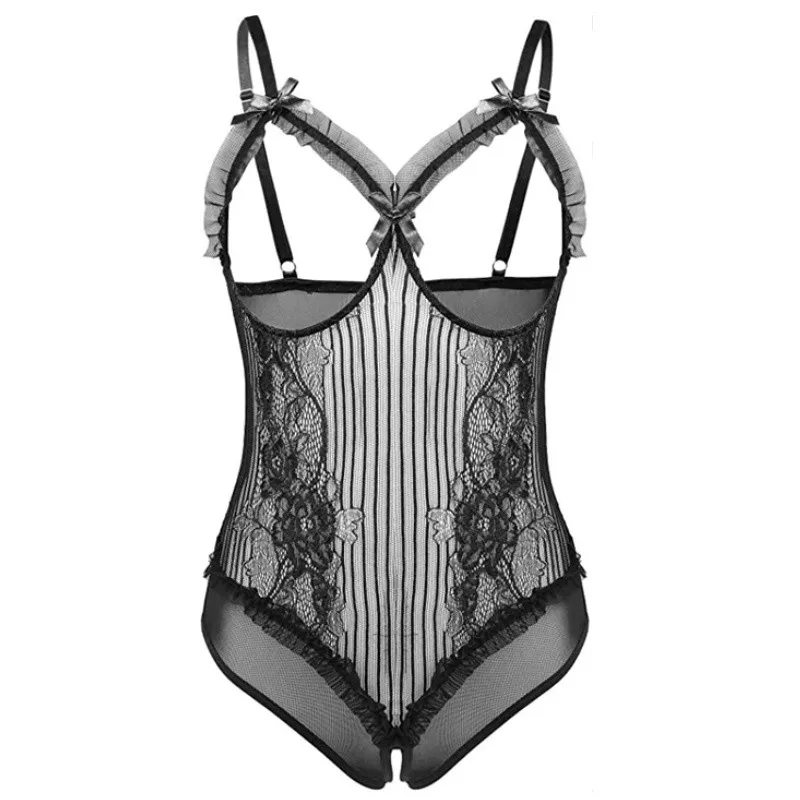 S-3XL Erotic Lingerie Women Underwear Sexy Lace Dress Porno Costume For Sex Open Bra Lingerie Sexi Babydoll Sleepwear Plus Size Women Underwear Sexy Lingerie