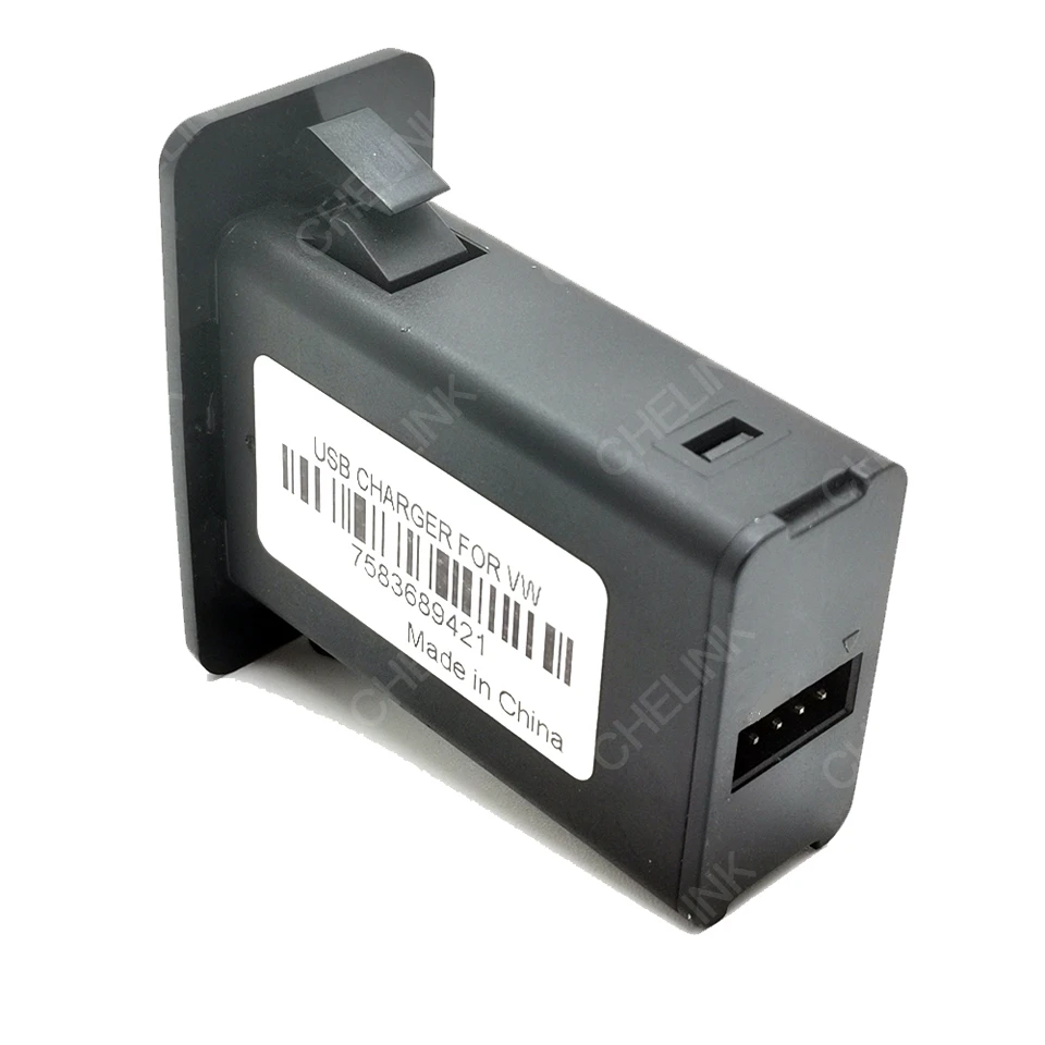 Chelink 12 В Dual USB Автомобильное зарядное устройство QC3.0 адаптер для seat leon ibiza vw golf passat jetta passat Beetle, SHARAN