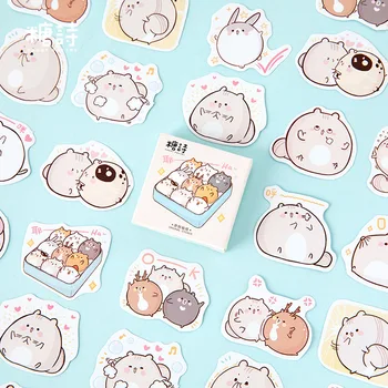 

45Pcs/Pack Little fat mouse sticker For Kids DIY Diary Scrapbooking Photo Ablums