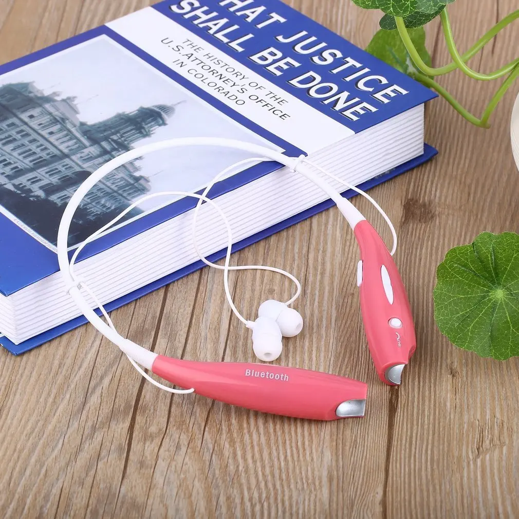 HV800, Спортивная стерео bluetooth-гарнитура, беспроводные наушники, наушники с шейным ремешком, наушники с Bluetooth для мобильного телефона, Bluetooth наушники