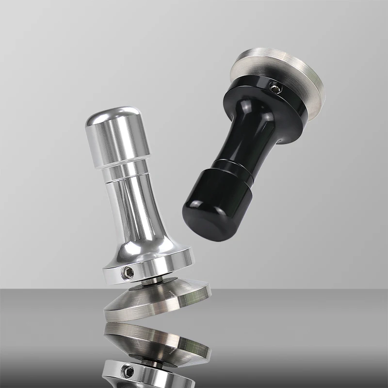 51mm/53mm/54mm/57mm/58mm/58.5mm Constant Pressure Coffee Tamper Elasticity Adjustable Powder Hammer Coffee Accessories Barista