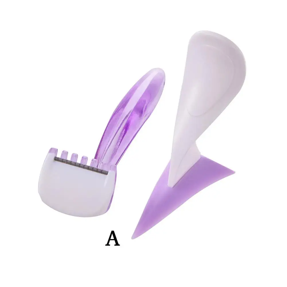 Для женщин Бикини Специальный частный шаблон для бритья Сексуальная Женская Лобковая Бритва для волос интимный инструмент для формирования формы - Цвет: triangle type