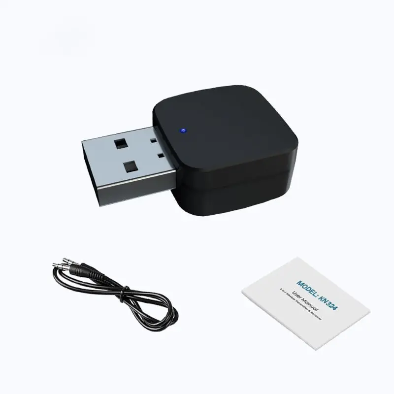 

USB Bluetooth Receiver Transmitters 5.0 Wireless Audio Music Stereo Adapter Dongle for TV PC Bluetooth Speaker Headphone Car