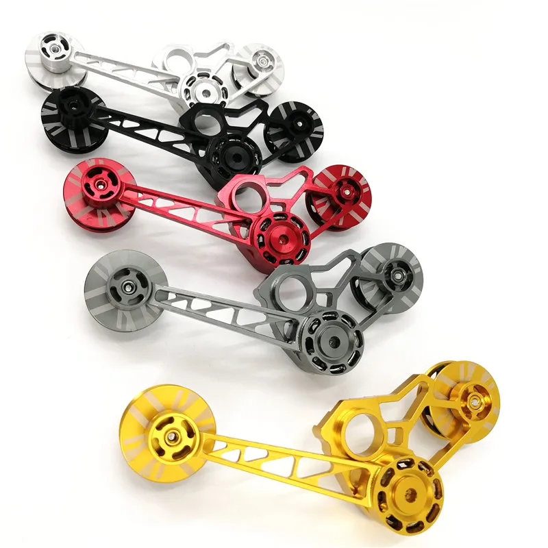 Brompton Складной адаптер натяжения цепи велосипеда 2-3-6 Скорость натяжитель цепи свободного хода направляющее устройство натяжения колеса алюминиевый сплав