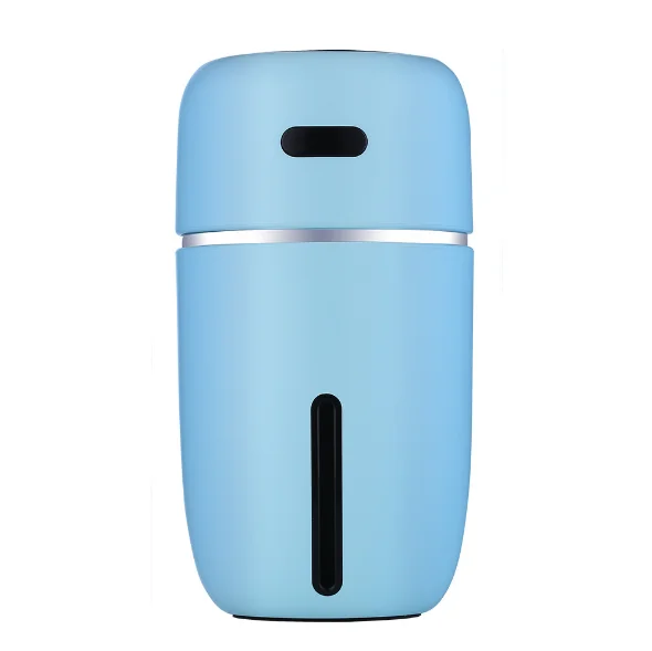 Портативный увлажнитель воздуха с USB Cute I, мини домашний увлажнитель воздуха для автомобиля, Настольный увлажнитель, 200 мл, цветной светильник, диффузор - Цвет: blue
