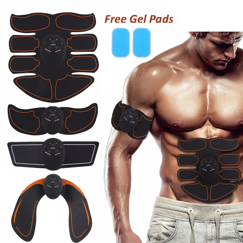 

Body Muscle Stimulator Trainer Abdominal Burning Exerciser Smart Arm Buttock Gym Exercise Machine Body Slimming Massage Fitness