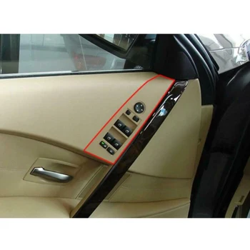 

Silver ABS Window Lift Switch Button Trim Fit For BMW 5 Series E60 E61 2004-2006 New And High Quality