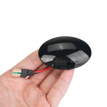 

2Pcs Side Indicator Light Dynamic LED Repeater Light For Ford Fiesta Ka 12V DC