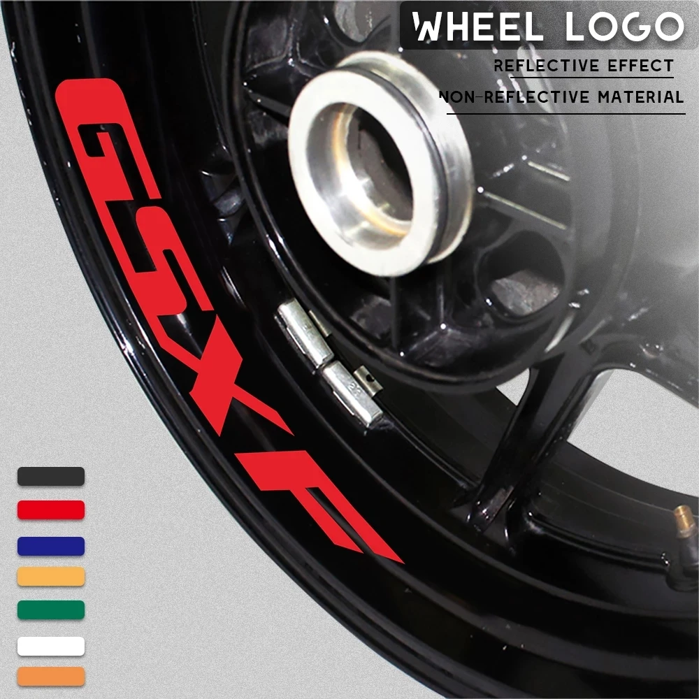 

For SUZUKI gsxf GSXF Motorcycle Modified Decals Reflective Wheel Rim Waterproof Custom Decorative Sticker