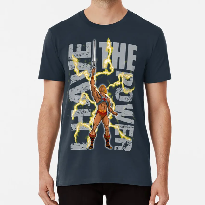 He-Man Powerful Guy T shirt he man heman masters universe | Мужская одежда