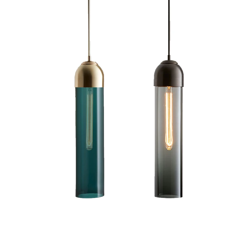 

Modern Glass Pendant Light Nordic Dining Room Kitchen Light Designer Hanging Lamps Avize Lustre Lighting