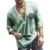 Men's Casual Blouse Cotton Linen Shirt Loose Tops 12