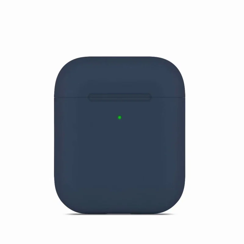 Ультратонкий силиконовый чехол для наушников для Apple Airpods 2, коробка для зарядки, яркие цвета, беспроводной Bluetooth чехол для наушников Aripods