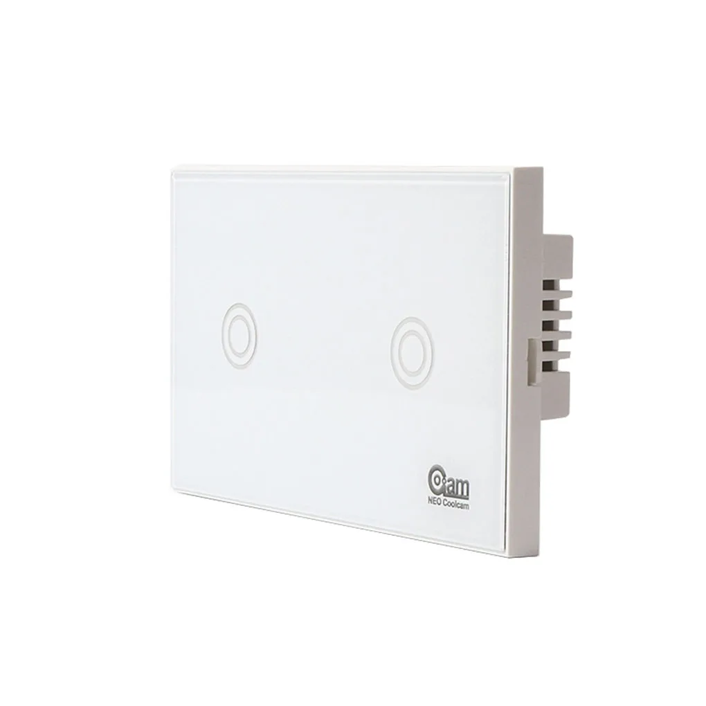 NEO COOLCAM Z-wave Wifi настенный выключатель света 2 банды беспроводной умный пульт дистанционного управления стандарт США