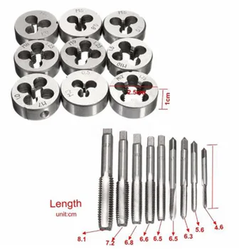 

Silver Metric Tap Die Combination M3-M12 Hinge M25 Hand Tools Replacement Parts