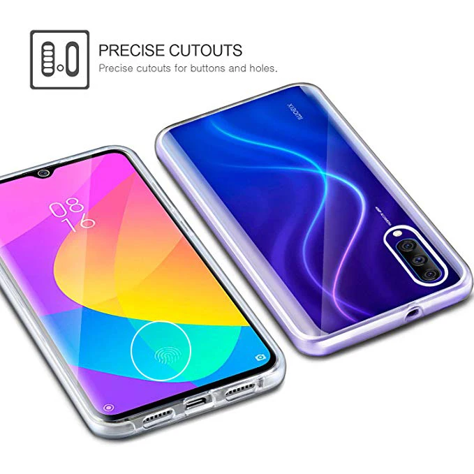 Для Xiao Xiaomi Mi A3 Xiao Xiaomi Mi A3 Mi A 3 Mi 3 MA3 чехол 360 градусов силиконовая крышка 2 в 1 Жесткий ПК задняя+ мягкая ТПУ передняя крышка