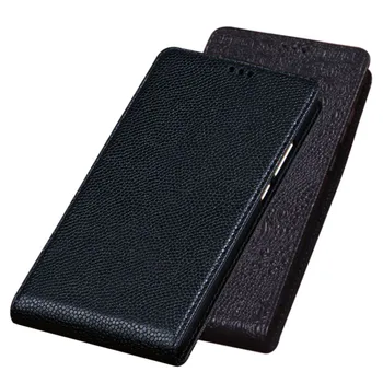 

Luxury Genuine Leather Vertical Holster Cover Coque For Huawei Mate 20 Lite/Mate 20 Pro/Mate 20 X/Mate 20 Phone Case Kickstand
