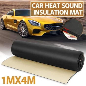 

1 Roll 3/4M Car Auto Sound Deadening Cotton Heat Insulation Pad Foam Material Automobiles Interior Accessories